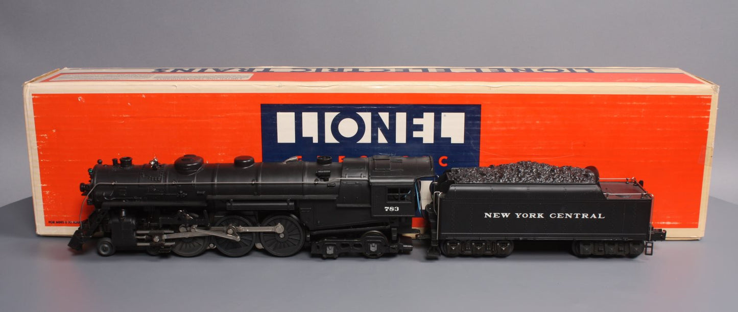Lionel 6-8406 O New York Central Die-Cast Hudson 4-6-4 Steam Loco & Tender #783 NIB