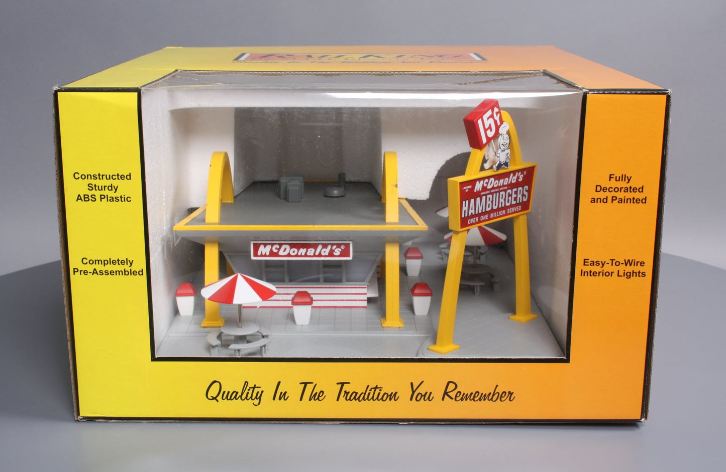 MTH 30-9034 O McDonald's Original Restaurant Building MT/Box
