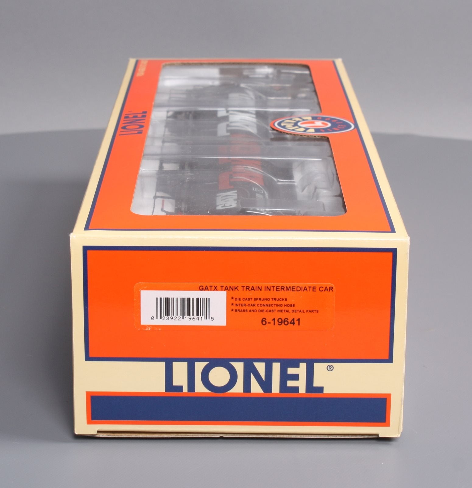 Lionel 6-19641 GATX TankTrain Tank Car Intermediate #44588 LN/Box