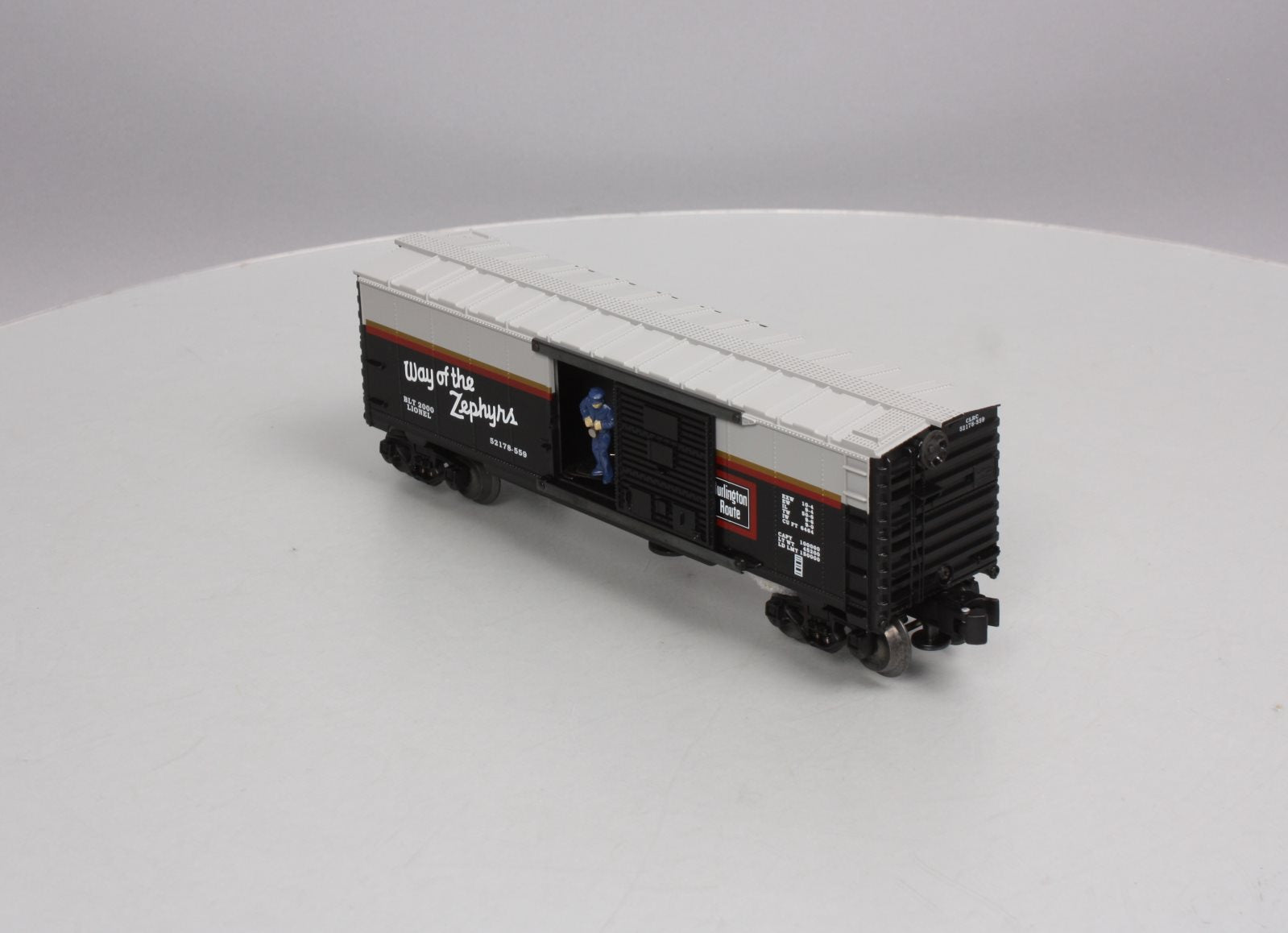 Lionel 6-52178-559 O Chicagoland LRRC Burlington Uncle Herb Action Car EX/Box