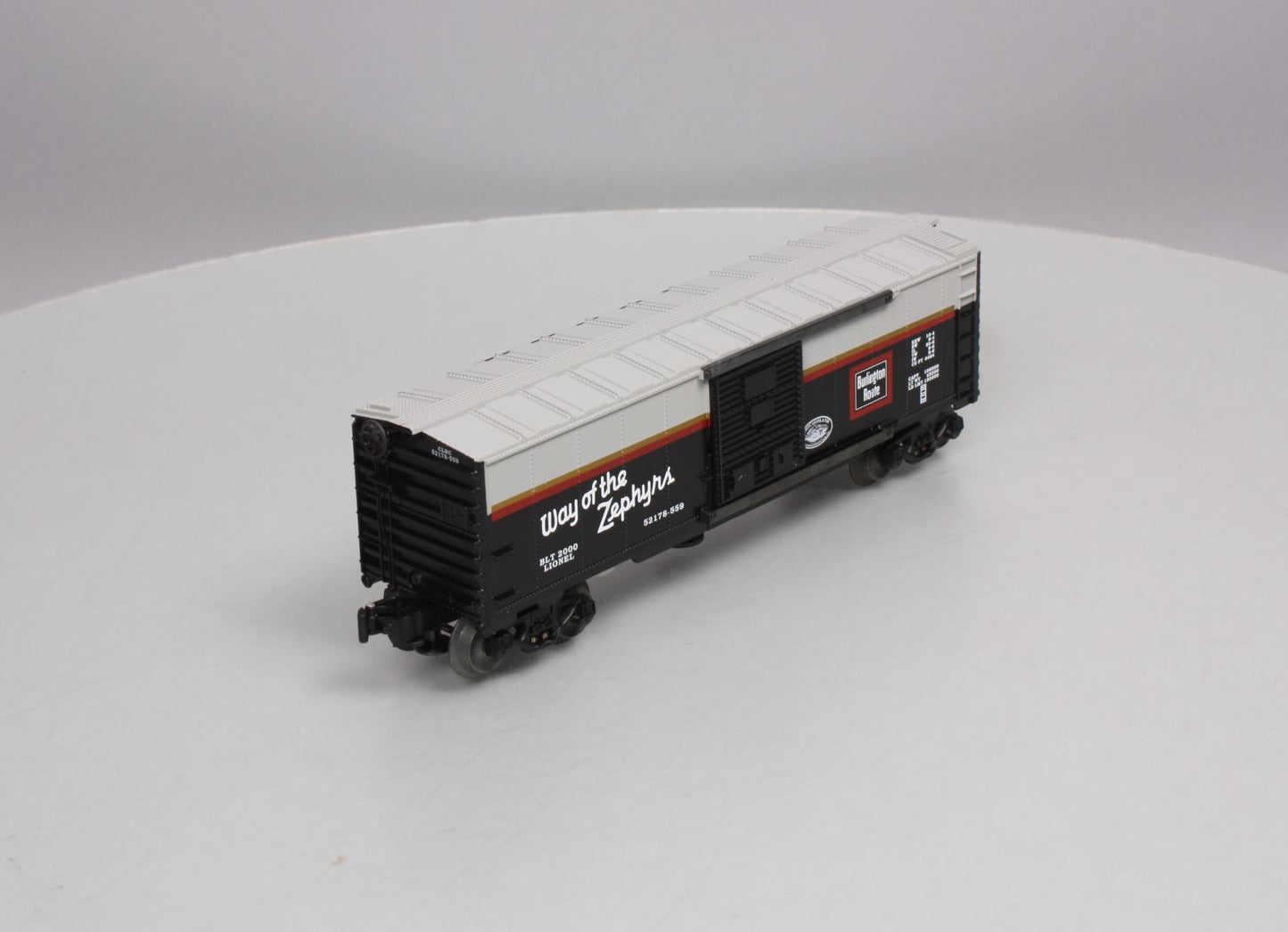Lionel 6-52178-559 O Chicagoland LRRC Burlington Uncle Herb Action Car EX/Box