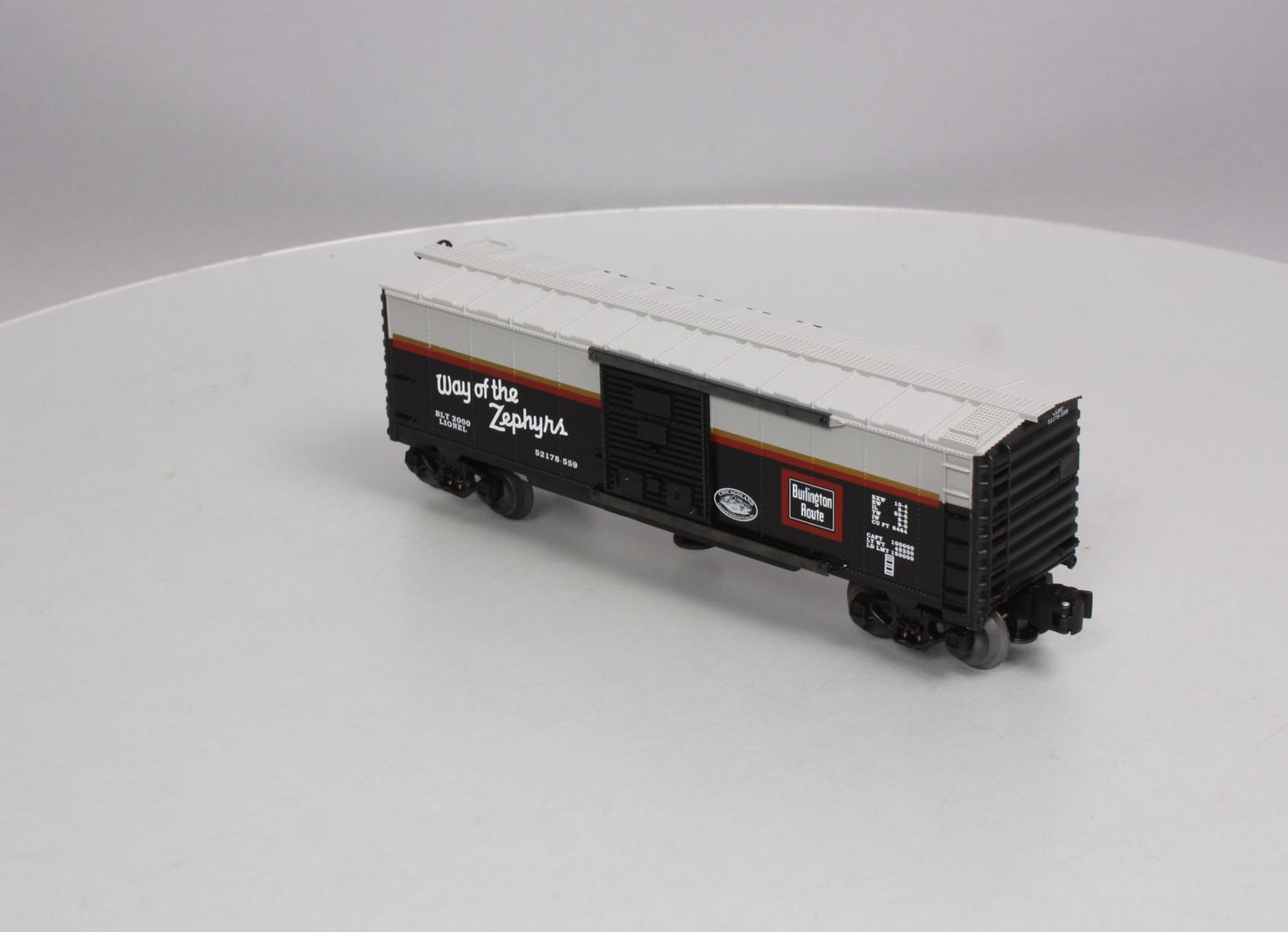 Lionel 6-52178-559 O Chicagoland LRRC Burlington Uncle Herb Action Car EX/Box
