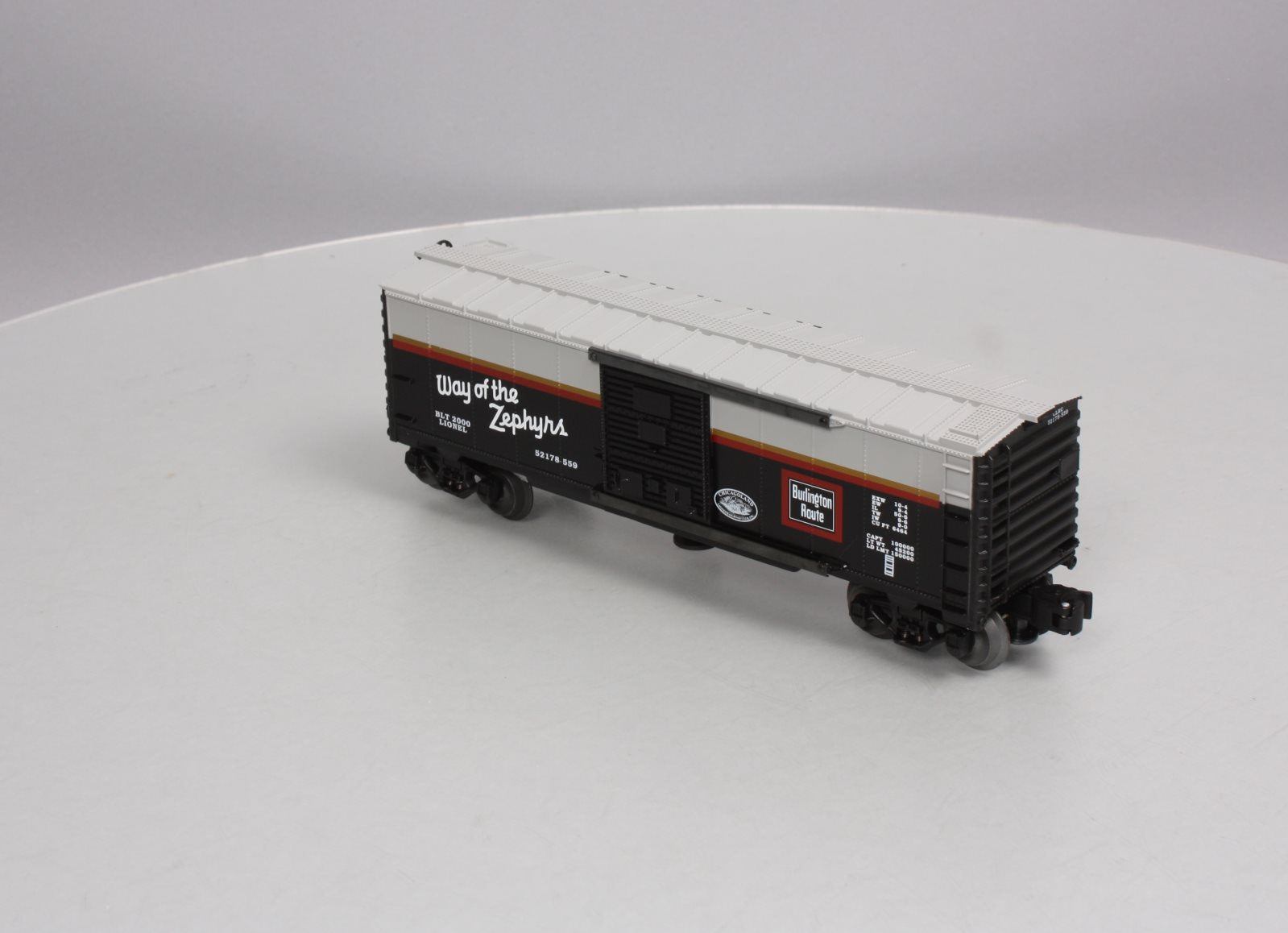 Lionel 6-52178-559 O Chicagoland LRRC Burlington Uncle Herb Action Car EX/Box