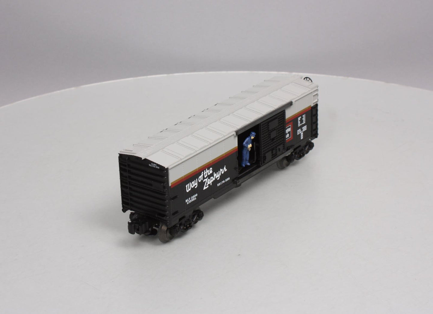 Lionel 6-52178-559 O Chicagoland LRRC Burlington Uncle Herb Action Car EX/Box