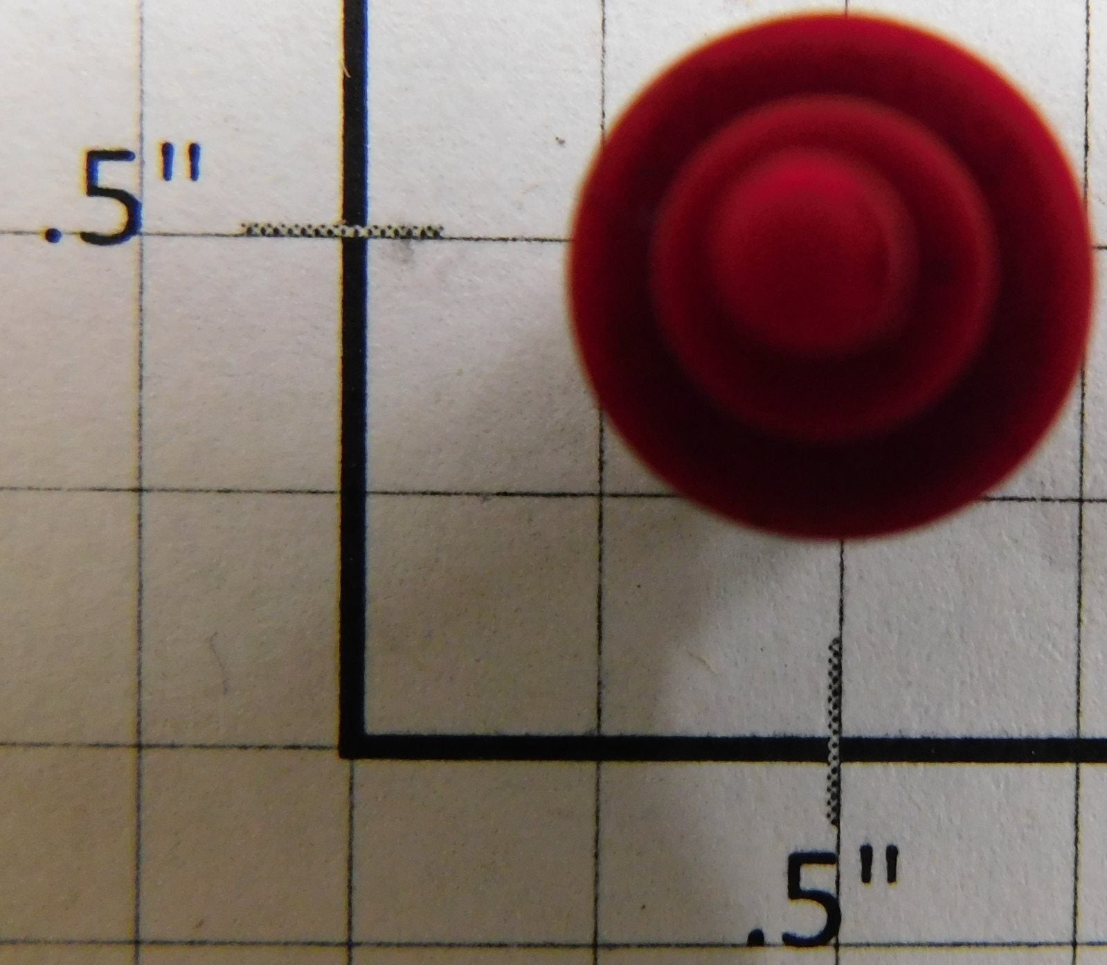 Lionel 88-16 O Gauge Red RCS Push Button