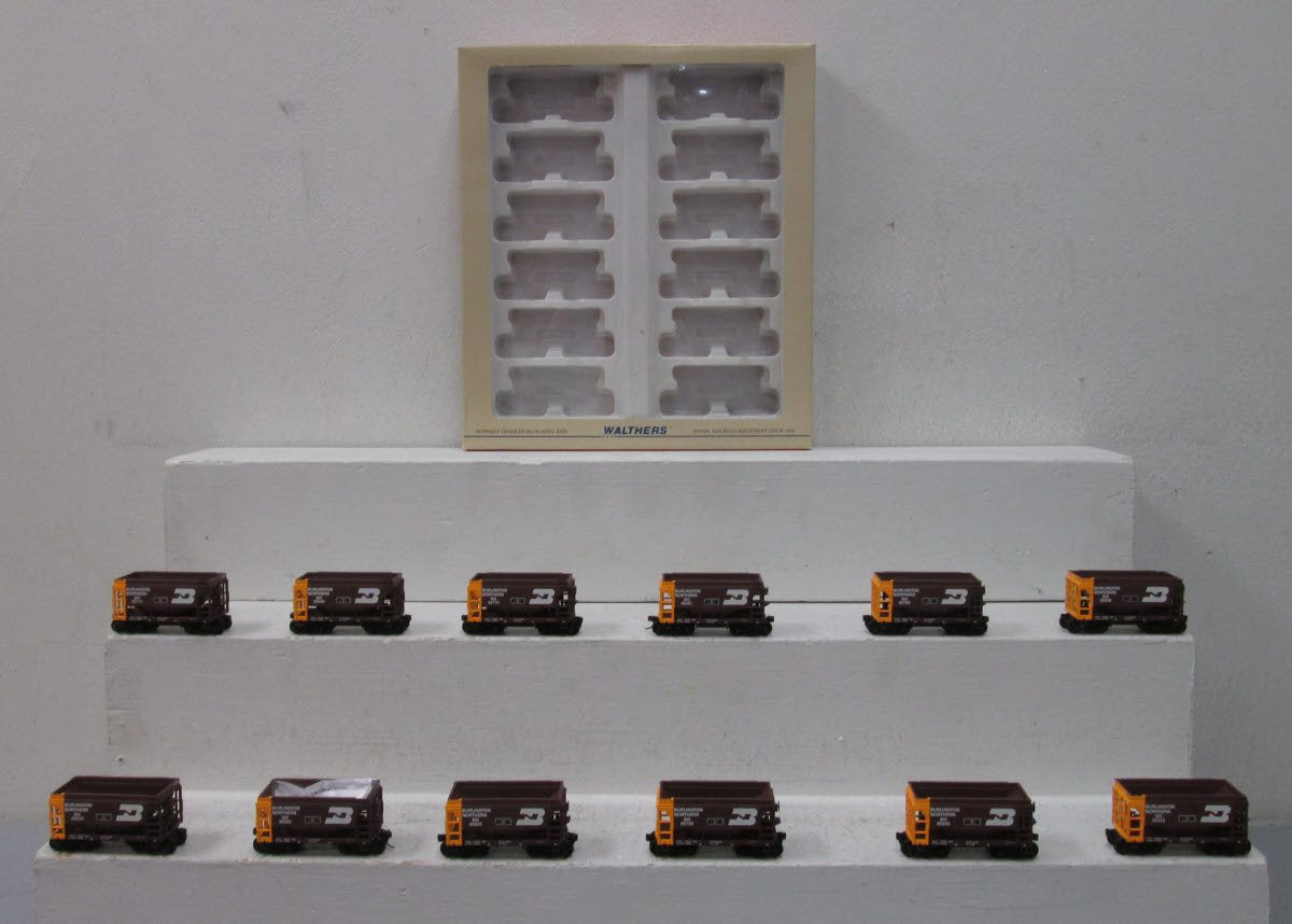 Walthers 932-4557 HO Scale Burlington Northern Taconite Ore 12-Car Set LN/Box