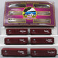 MTH 20-90055 O Santa Fe Premier 50' Box Car Set (Set of 6) LN/Box