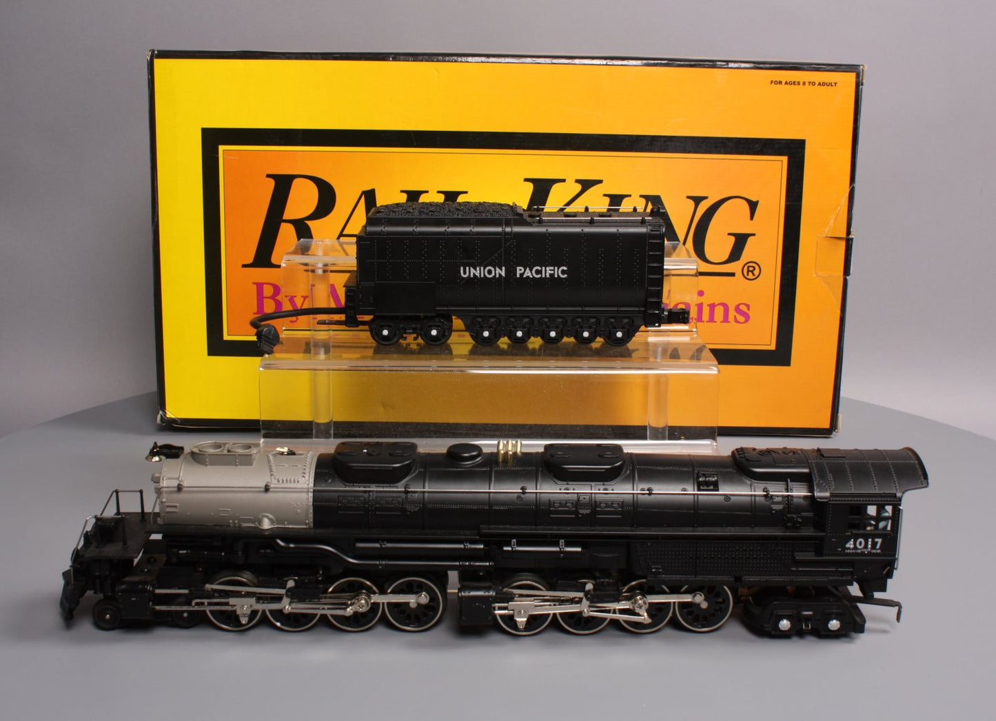 MTH 30-1287-1 O Gauge 4-8-8-4 UP Big Boy Steam Engine w/PS2 #4017 EX/Box