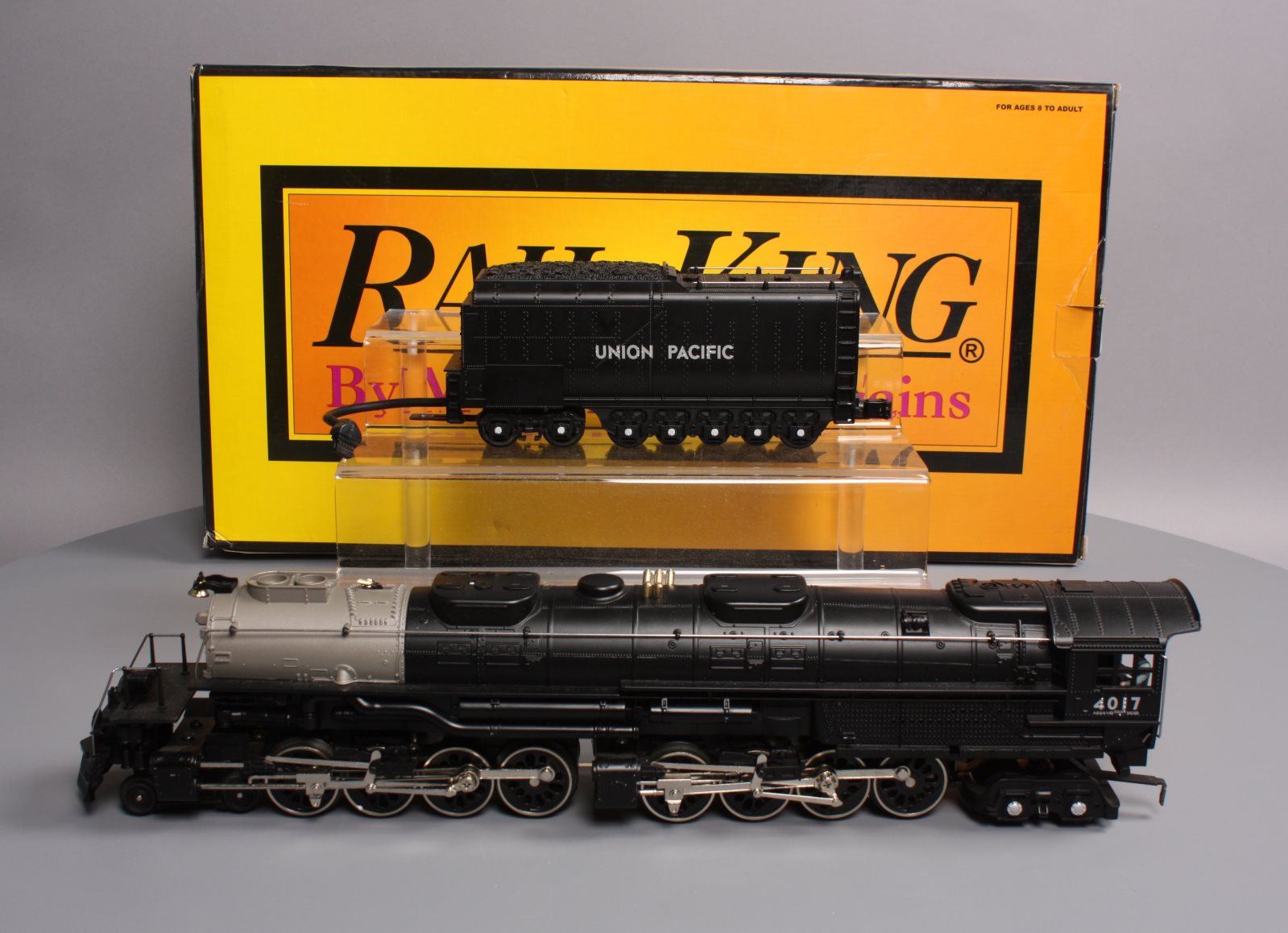 MTH 30-1287-1 O Gauge 4-8-8-4 UP Big Boy Steam Engine w/PS2 #4017 EX/Box