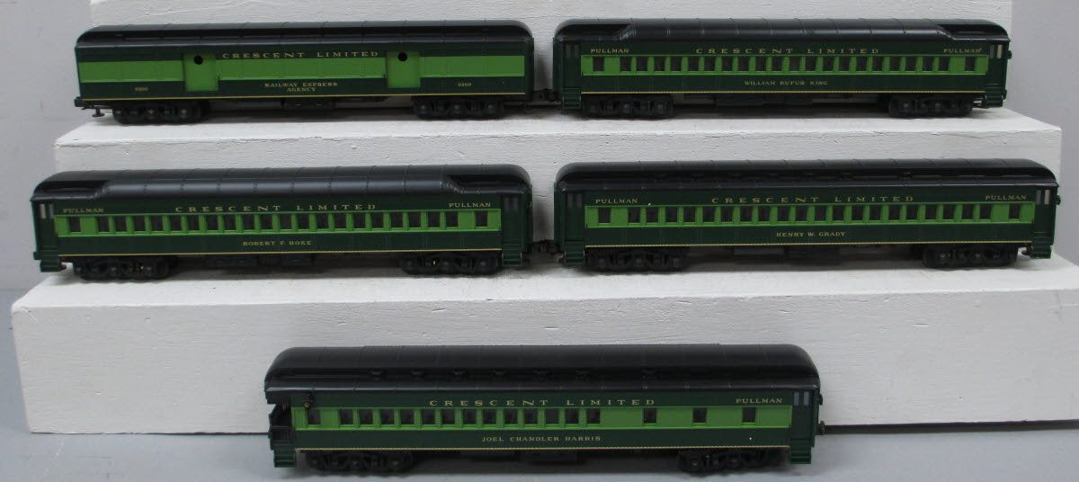 MTH 20-4008 O Gauge Southern Crescent Limited 70' Madison Passenger 5-Car Set LN/Box