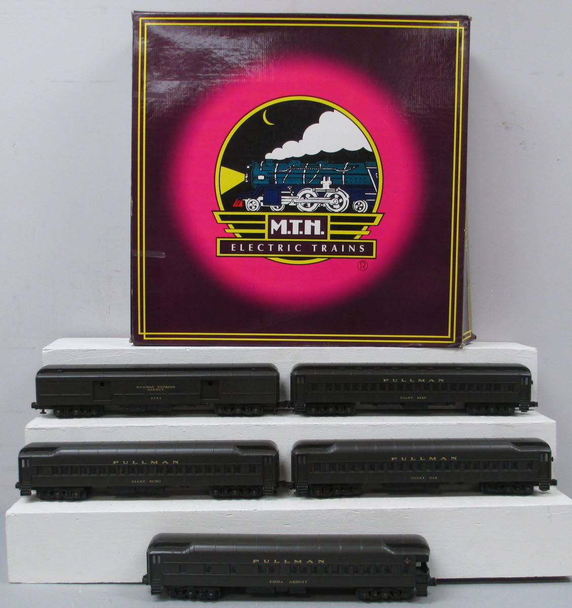MTH 20-4020 New York Central 70' Pullman Madison Passenger Car Set LN/Box