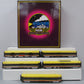 MTH 20-6515 O Gauge Seaboard 70' ABS Streamlined Passenger 5-Car Set LN/Box