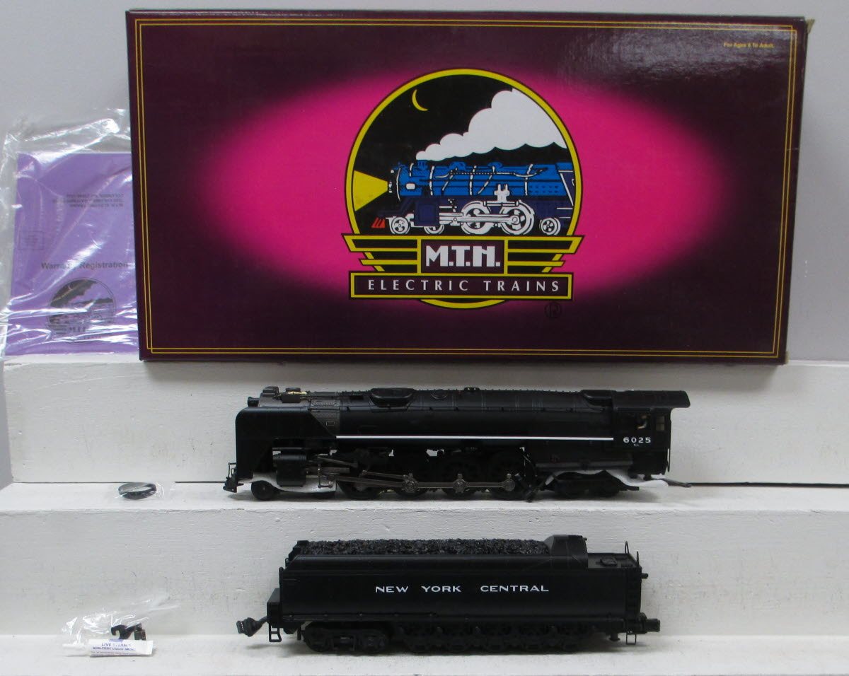 MTH 20-3047-1 O NYC 4-8-4 Niagara Steam Locomotive & Tender w/PS2 #6025 EX/Box
