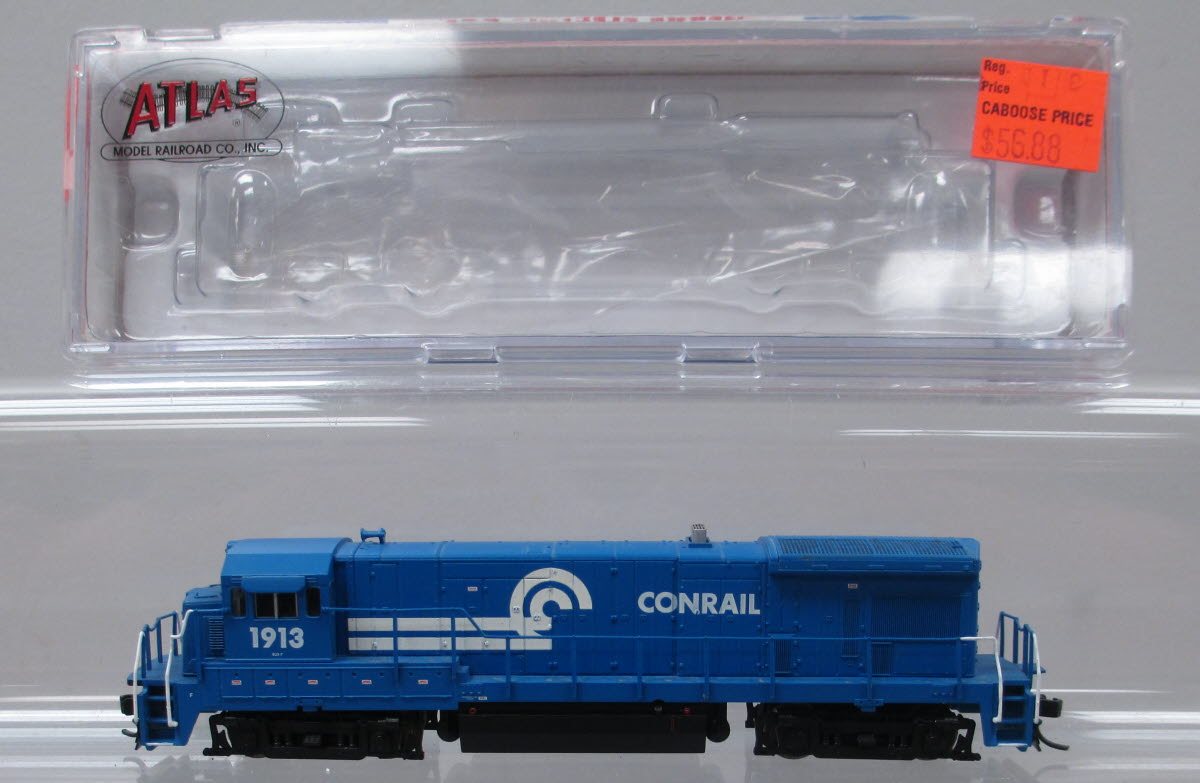 Atlas 49712 N Scale Conrail B23-7 Powered Diesel Locomotive