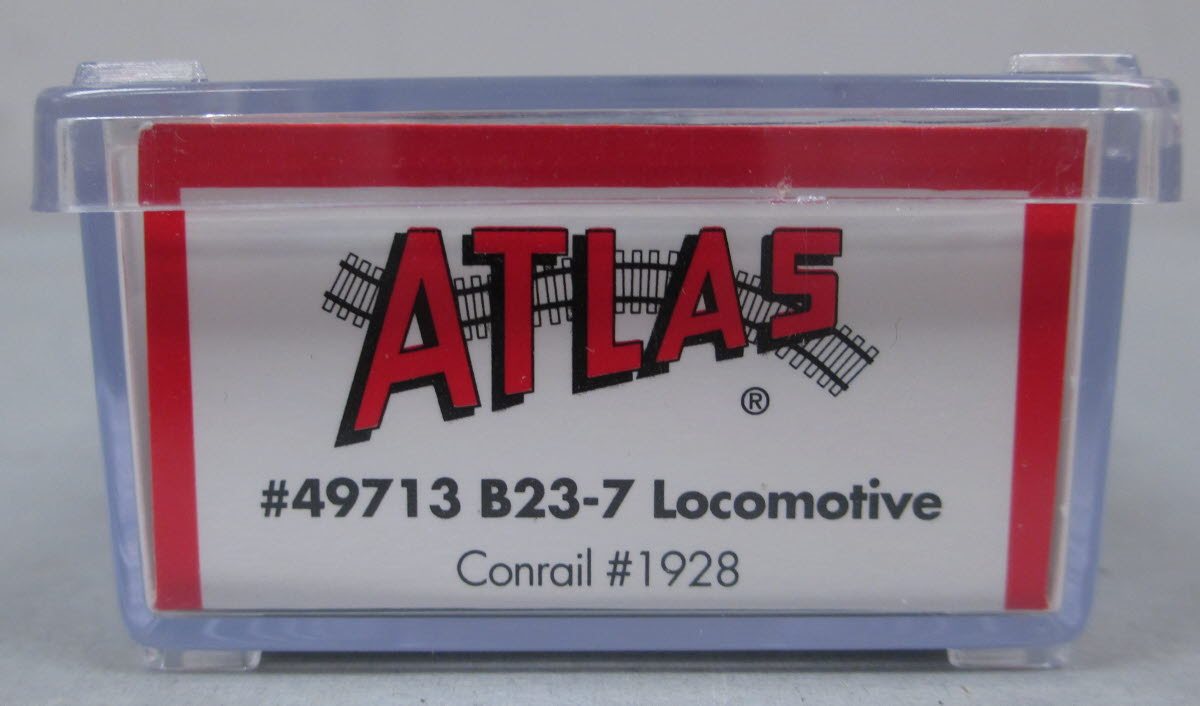 Atlas 49713 N Scale Conrail B23-7 Powered Diesel Locomotive #1928