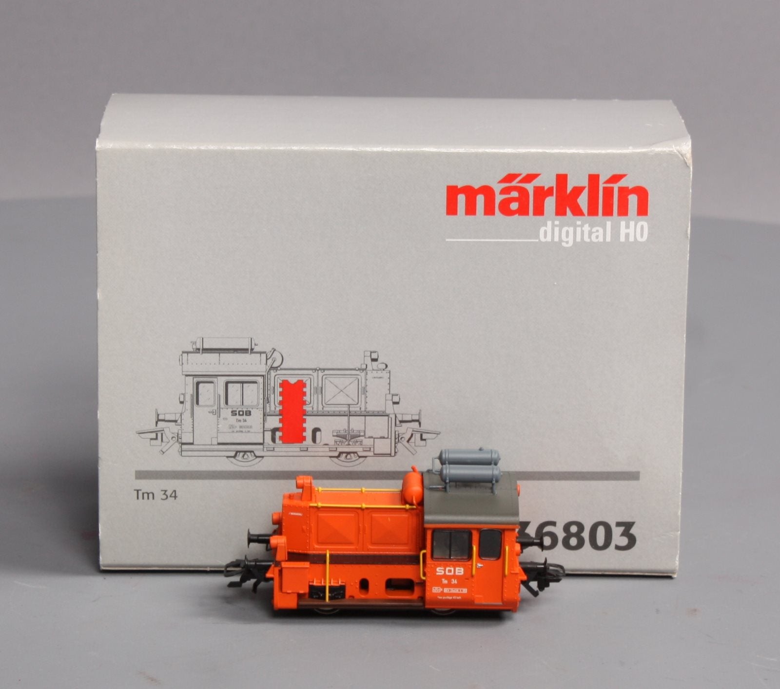 Marklin 36803 HO Scale Digital Tm 34 Locomotive EX/Box