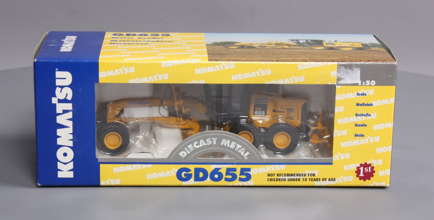 Komatsu DG605A Grader Diapet Yonezawa 1:50 MIB 170 Komatsu DG605A Grader Diapet Yonezawa 1:50 MIB 170