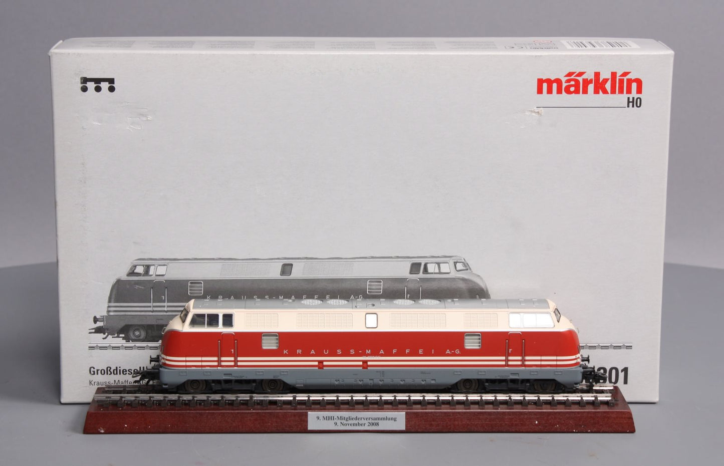 Marklin 39301 HO Scale Krauss-Maffei AG Diesel Locomotive LN/Box