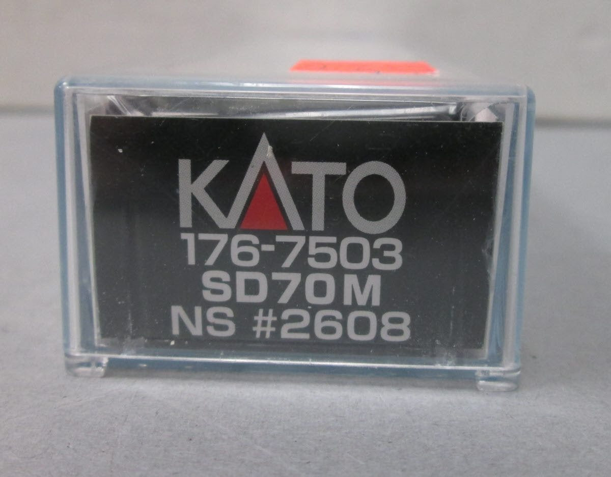 Kato 176-7503 N Scale Norfolk Southern EMD SD70M Diesel Locomotive #2608 EX/Box