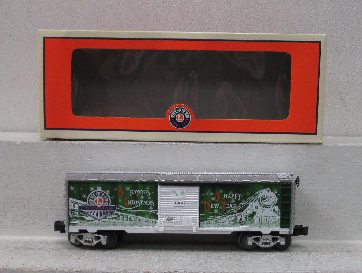 Lionel 6-39357 Exclusive LRRC 2012 Christmas Boxcar LN/Box