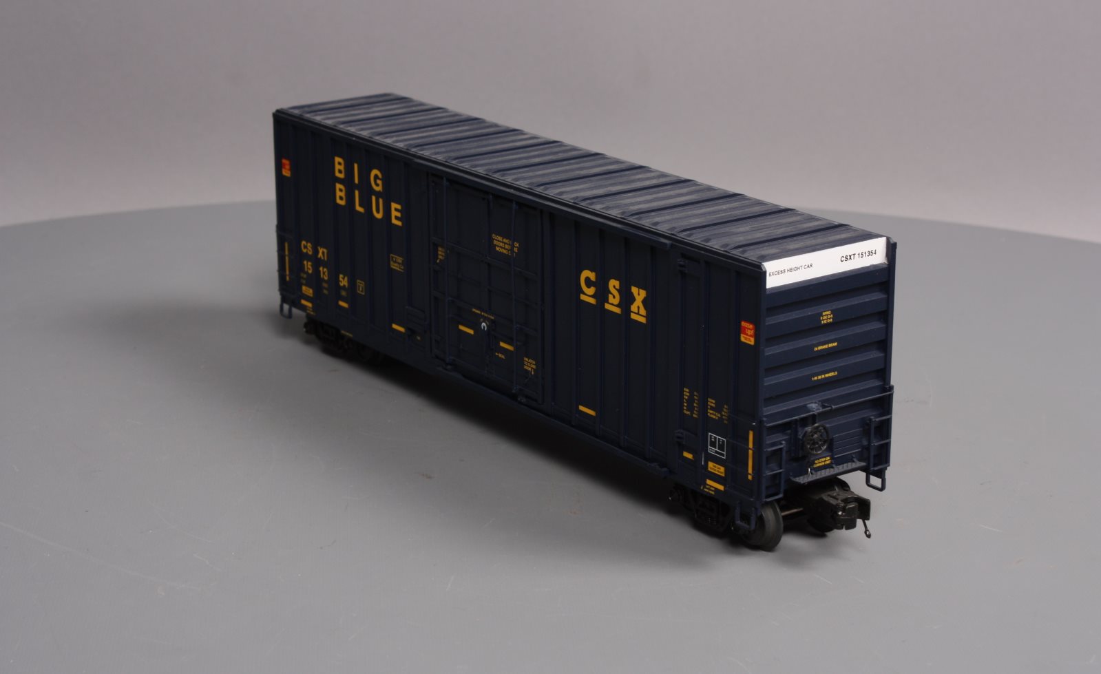 MTH 20-93540 O CSX 50' Hi-Cube Boxcar #151354