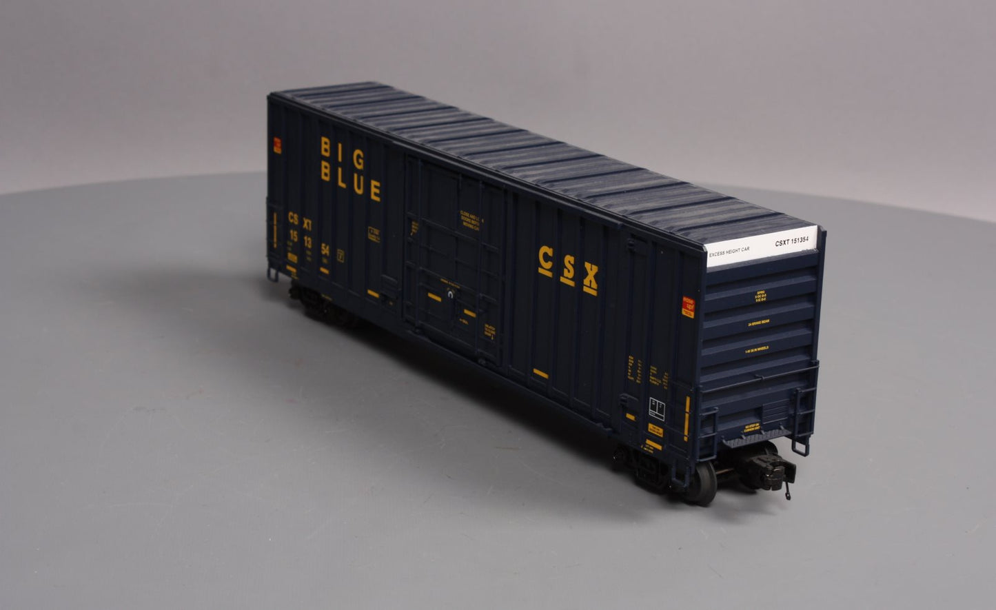 MTH 20-93540 O CSX 50' Hi-Cube Boxcar #151354
