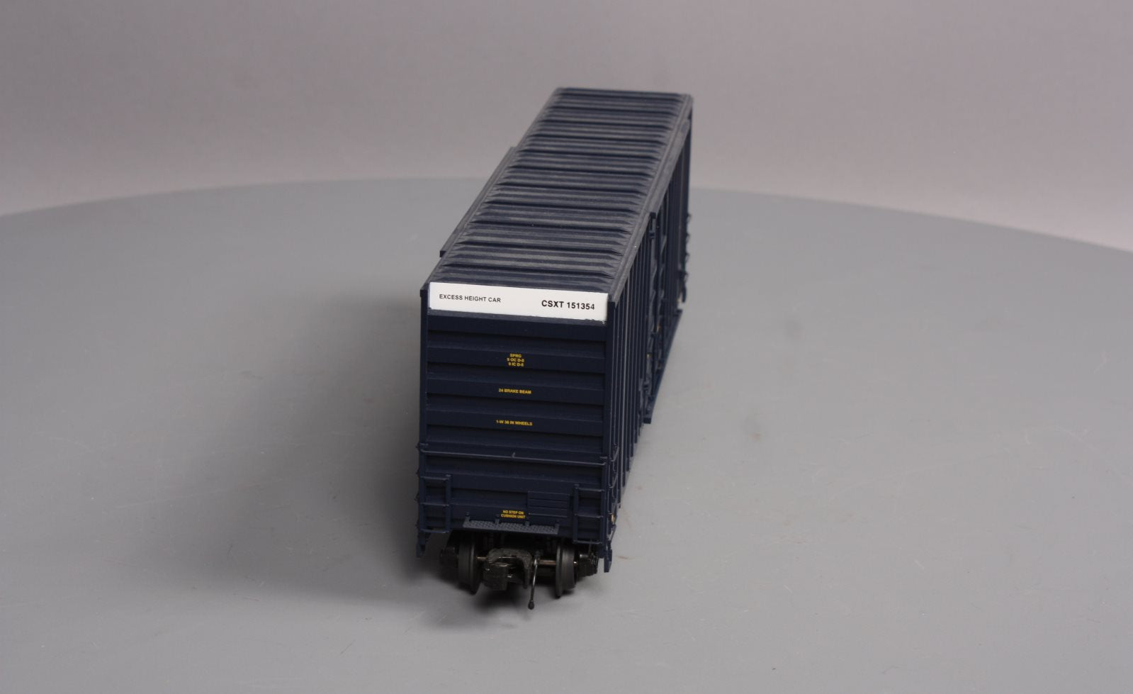 MTH 20-93540 O CSX 50' Hi-Cube Boxcar #151354