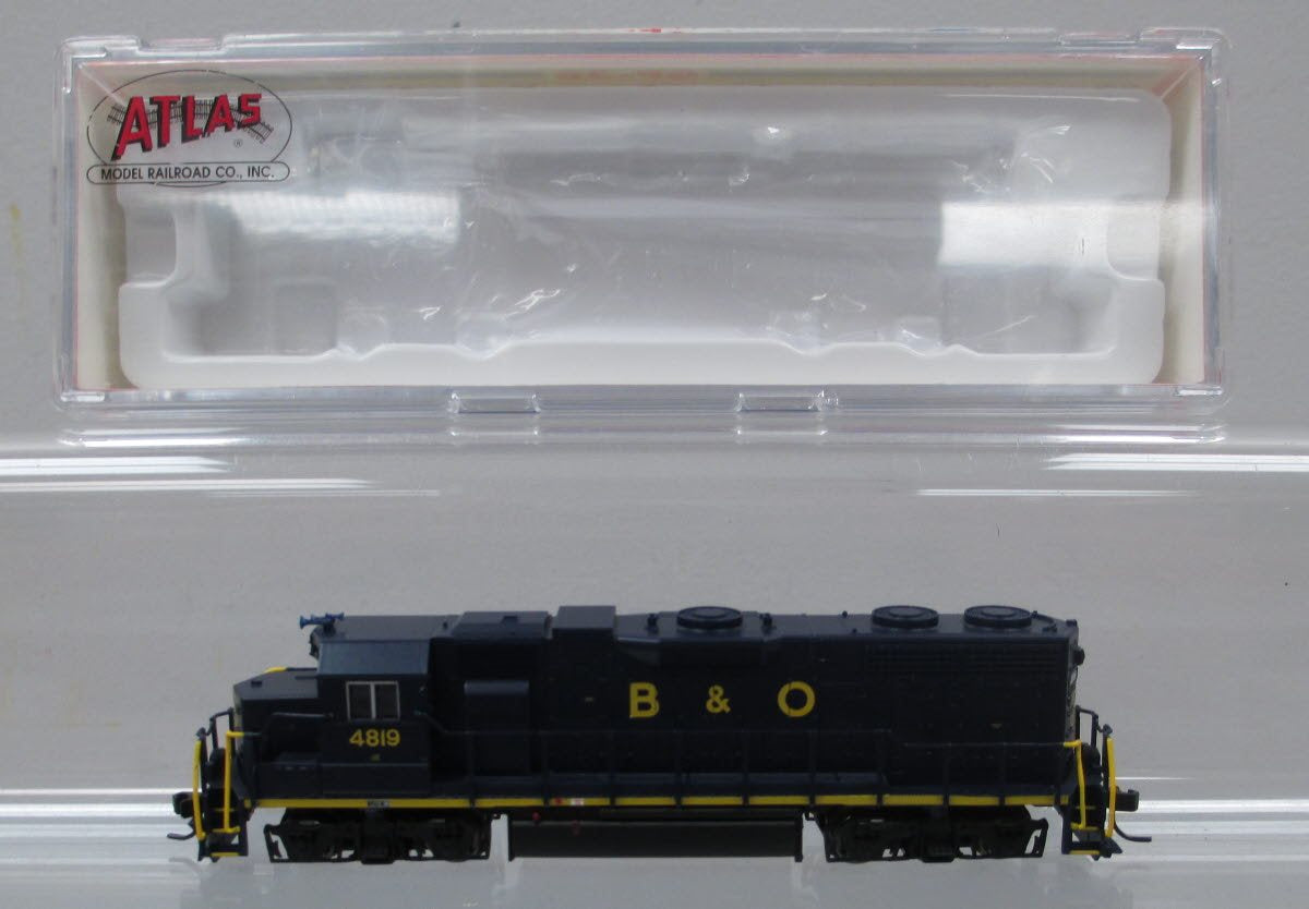 Atlas 49809 N Scale Baltimore & Ohio GP-38 Diesel Locomotive #4819