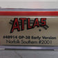 Atlas 48914 N Scale Norfolk Southern GP-38 Powered Diesel Locomotive #2001