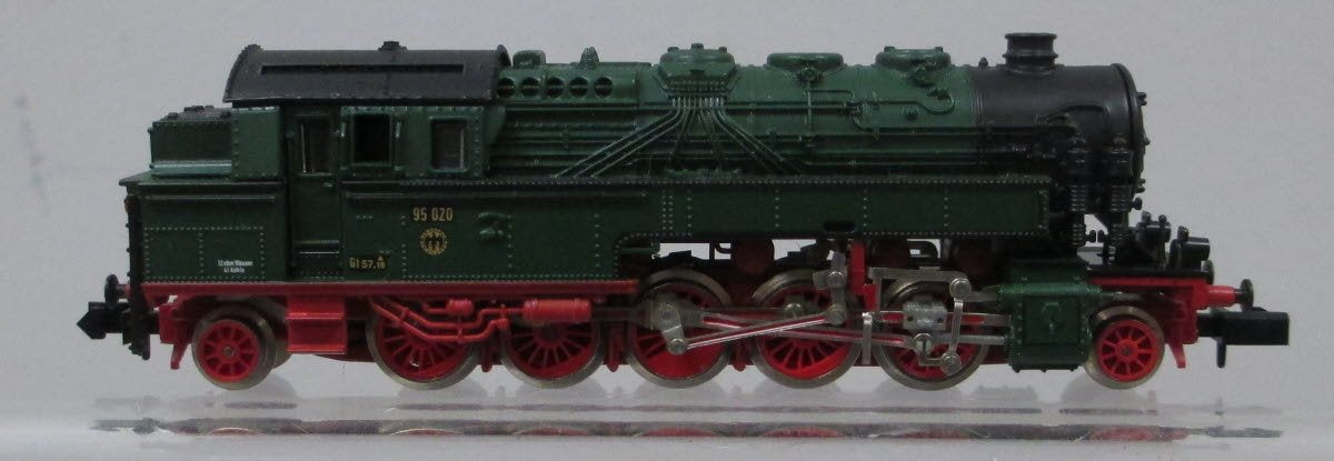 Arnold 2281 N Scale German Railroad 2-10-2 Steam Locomotive #95 020 LN/Box