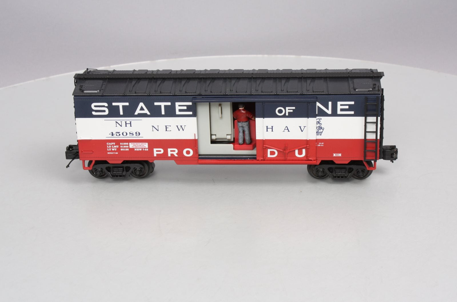 MTH 20-94210 O Gauge New Haven Operating Reefer Car #45089