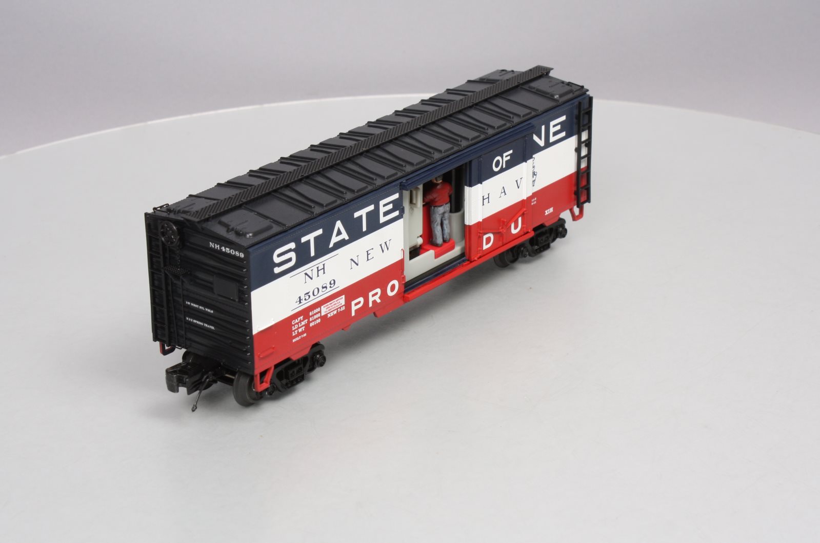 MTH 20-94210 O Gauge New Haven Operating Reefer Car #45089
