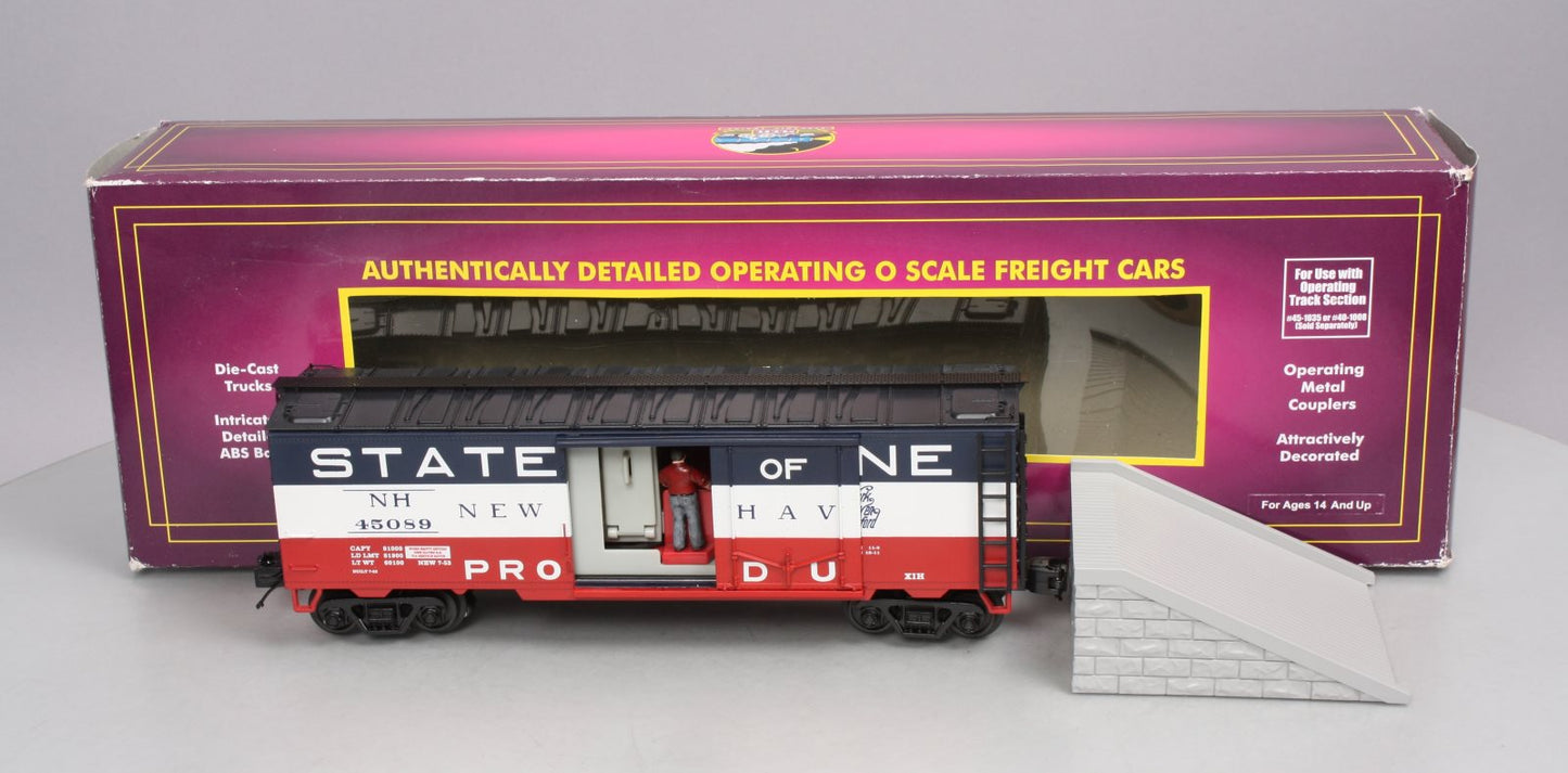MTH 20-94210 O Gauge New Haven Operating Reefer Car #45089