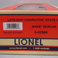 Lionel 6-52566 O Gauge LOTS 2010 Convention "State Of Maine" Boxcar #3110 LN/Box