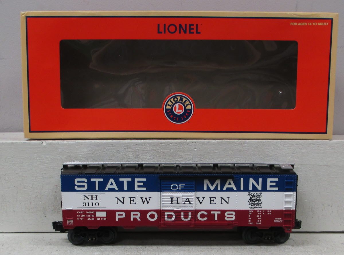 Lionel 6-52566 O Gauge LOTS 2010 Convention "State Of Maine" Boxcar #3110 LN/Box
