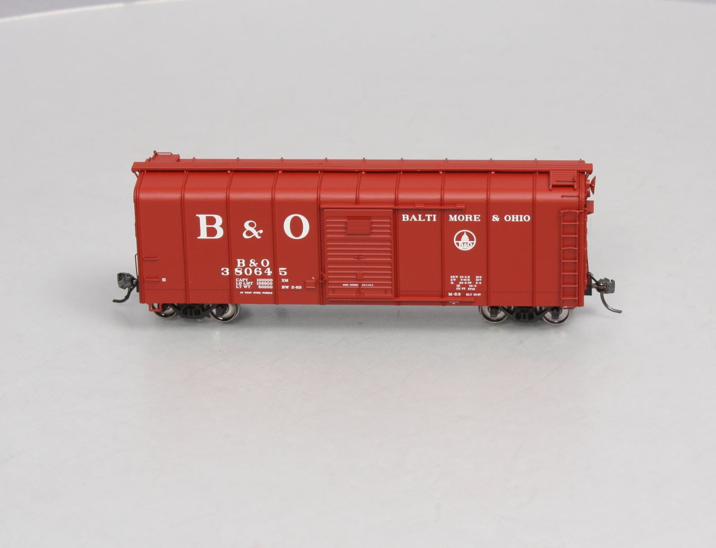 Fox Valley Models 30308 HO Scale Baltimore & Ohio Wagontop Boxcar #380645