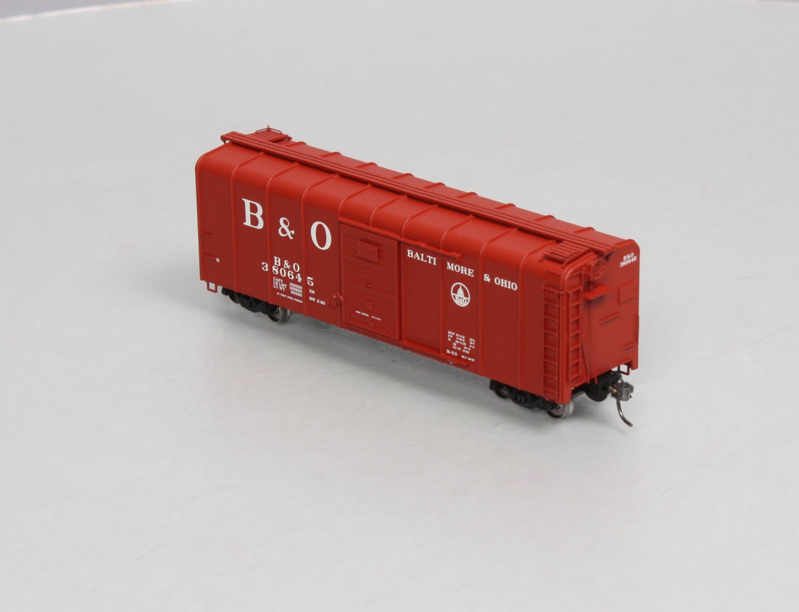 Fox Valley Models 30308 HO Scale Baltimore & Ohio Wagontop Boxcar #380645
