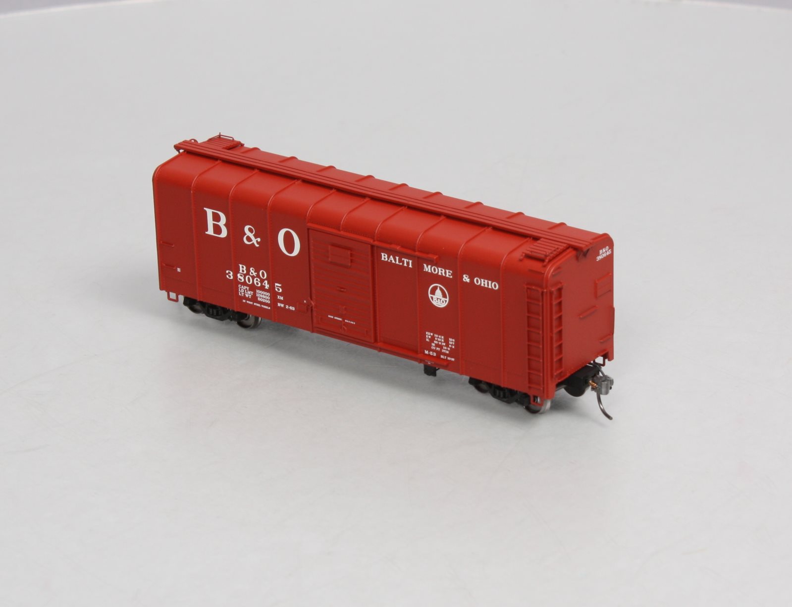 Fox Valley Models 30308 HO Scale Baltimore & Ohio Wagontop Boxcar #380645