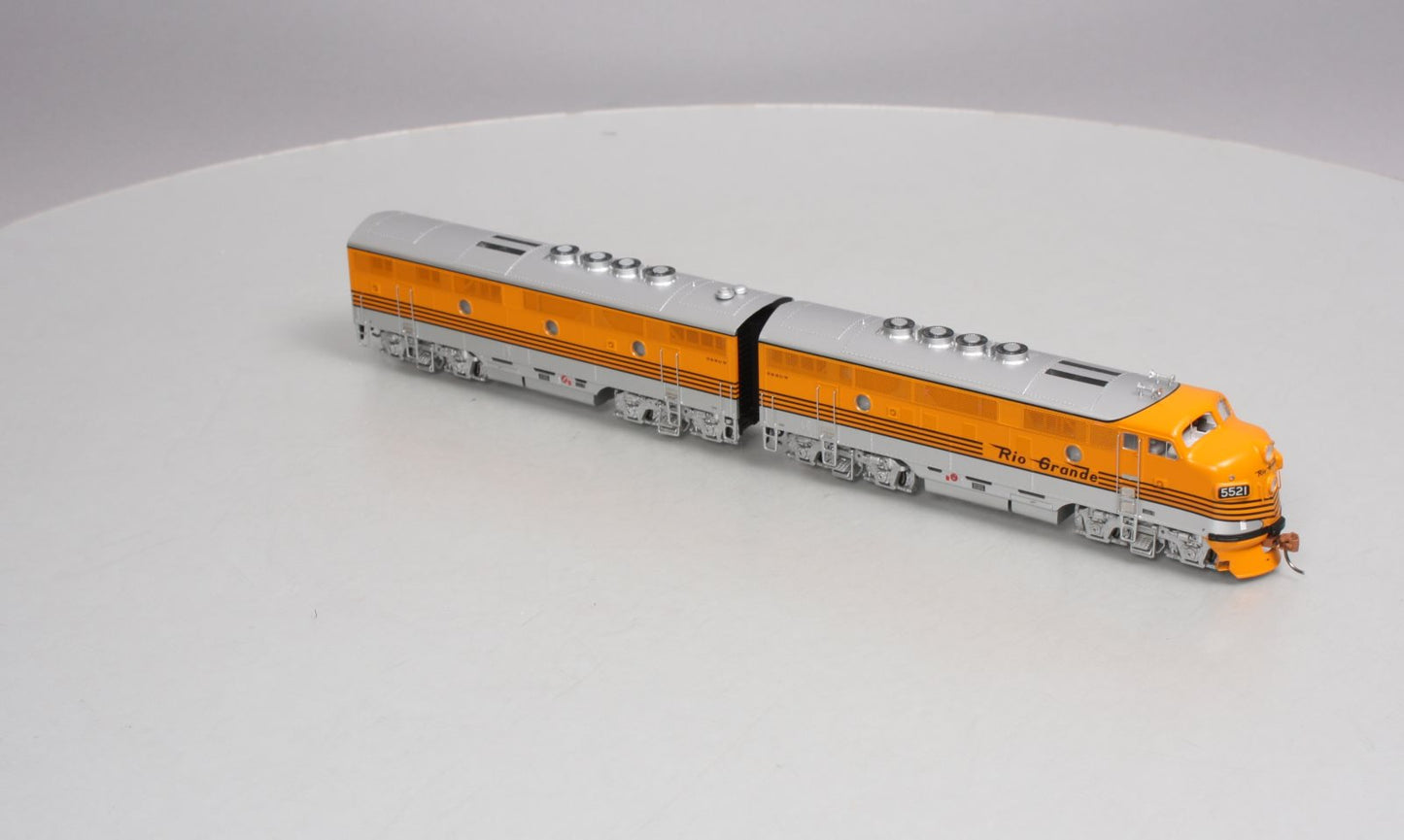 Athearn G2521 HO Scale Denver & Rio Grande Western EMD F3 AB Diesel Set LN/Box
