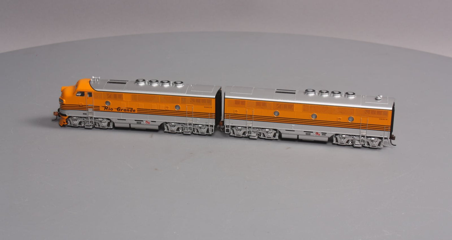 Athearn G2621 HO Scale Denver & Rio Grande Western EMD F3 AB Diesel Set LN/Box