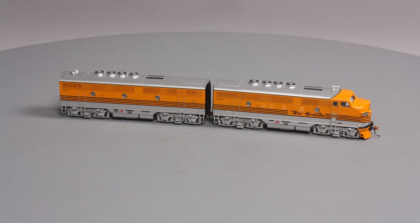 Athearn G2621 HO Scale Denver & Rio Grande Western EMD F3 AB Diesel Set LN/Box
