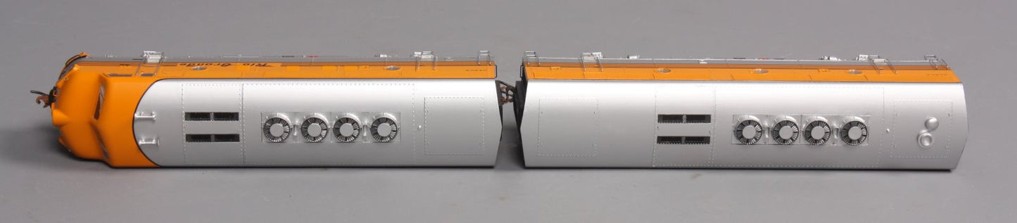 Athearn G2621 HO Scale Denver & Rio Grande Western EMD F3 AB Diesel Set LN/Box