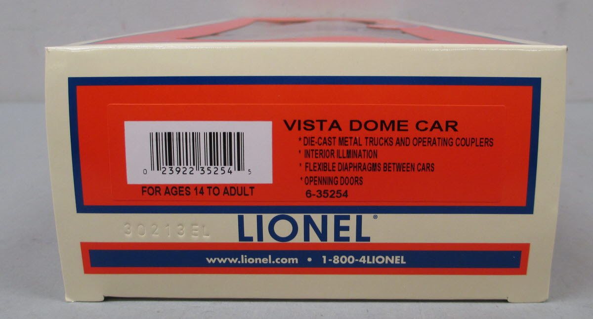 Lionel 6-35254 Canadian Pacific Vista Dome Car LN/Box