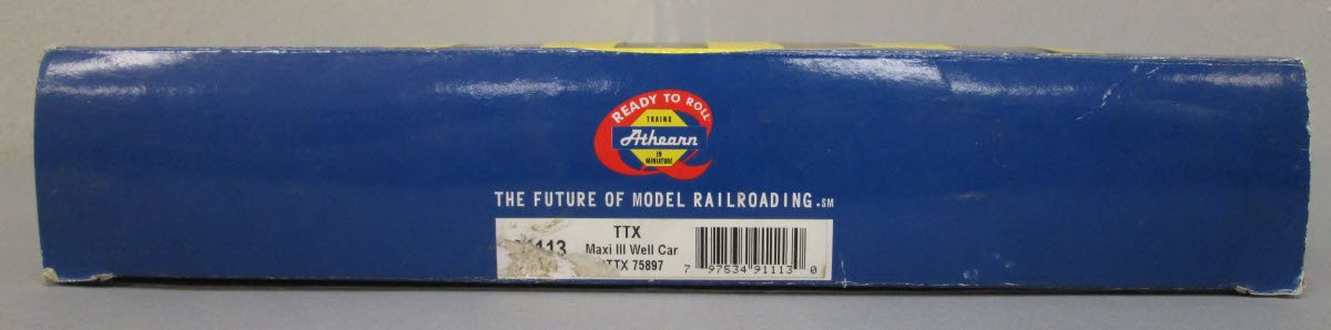 Athearn 91113 HO Scale TTX Maxi III Well Car 5-Piece Set #75897 LN/Box