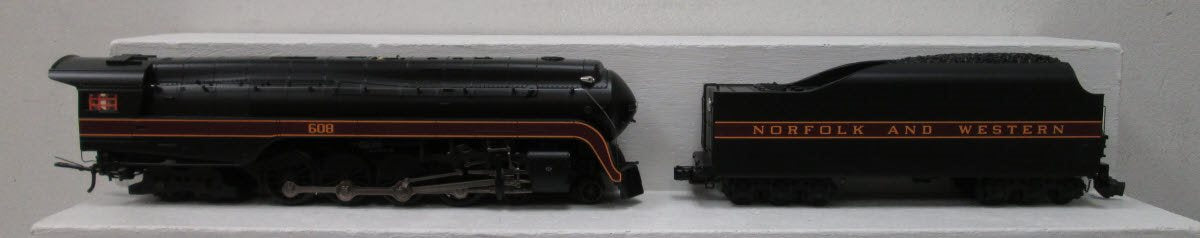 MTH 20-3133-1 Norfolk & Western 4-8-4 Steam Engine w/PS2 #608 LN/Box
