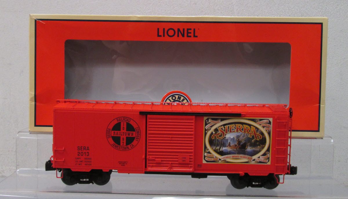 Lionel 6-58533 O Gauge TTOS-2013 Sierra Beer PS-1 Boxcar LN/Box