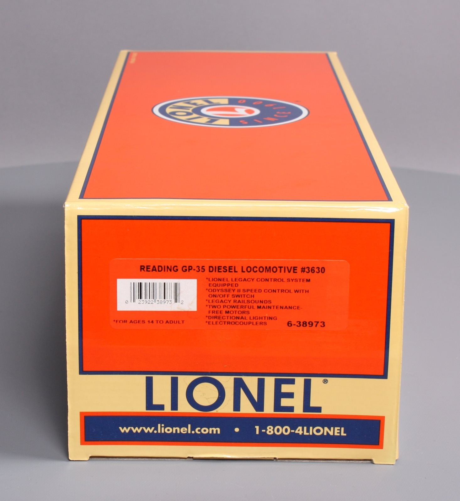 Lionel 6-38973 Reading Legacy GP35 Diesel Locomotive #3630