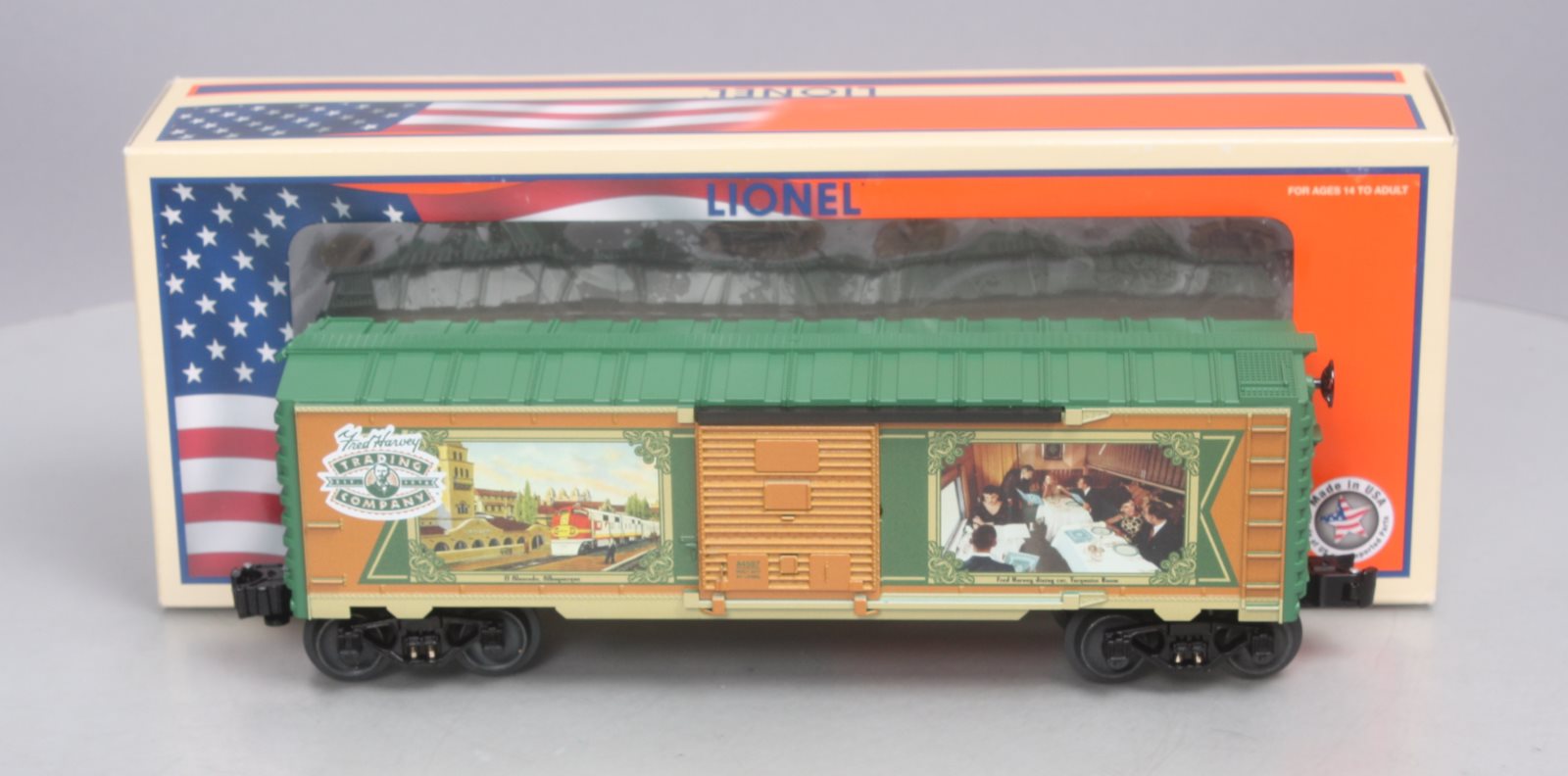 Lionel 6-84597 O Gauge Harvey House Boxcar - TCA Desert Division Car LN/Box