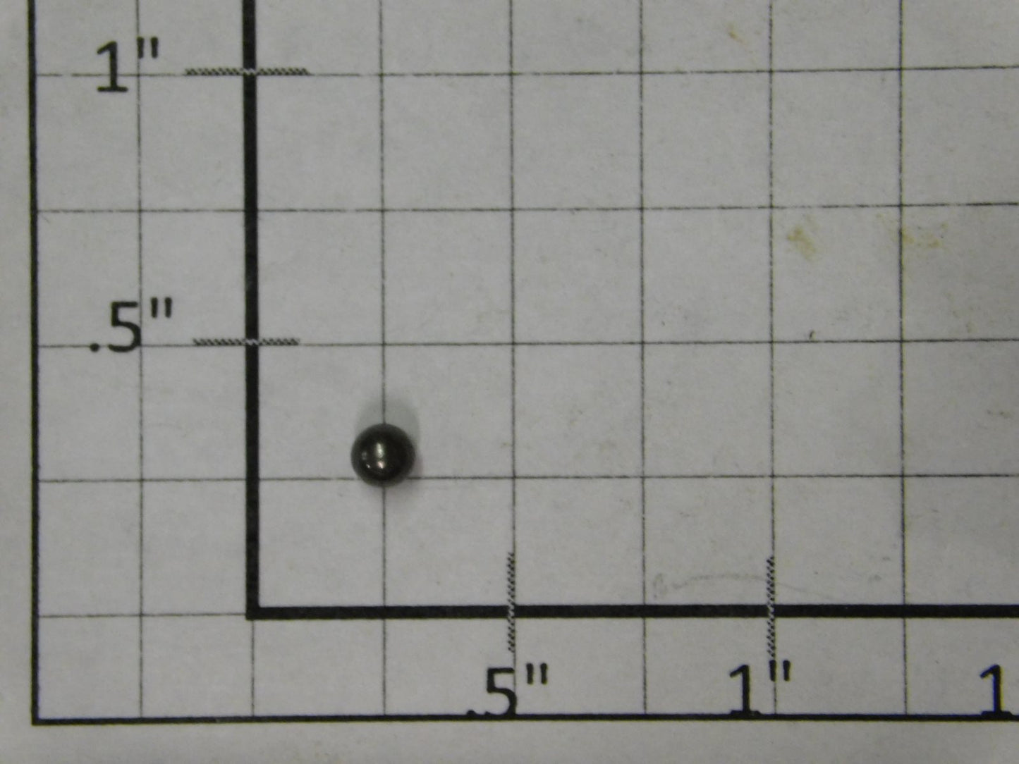 Lionel 18009-125 .1215" Bearing Ball for Scale Turbine Brush Plate