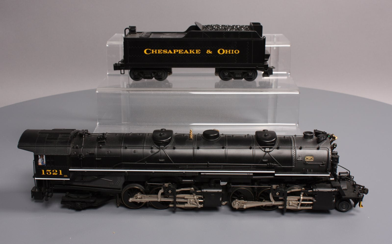 Lionel 6-28075 O Gauge C&O 2-6-6-2 Mallet Steam Locomotive & Tender #1521 LN/Box